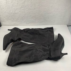 Journee Collection‎ Vellia Boot Womens Shoes Size 8 XWC X-Wide Calf Gray 7589